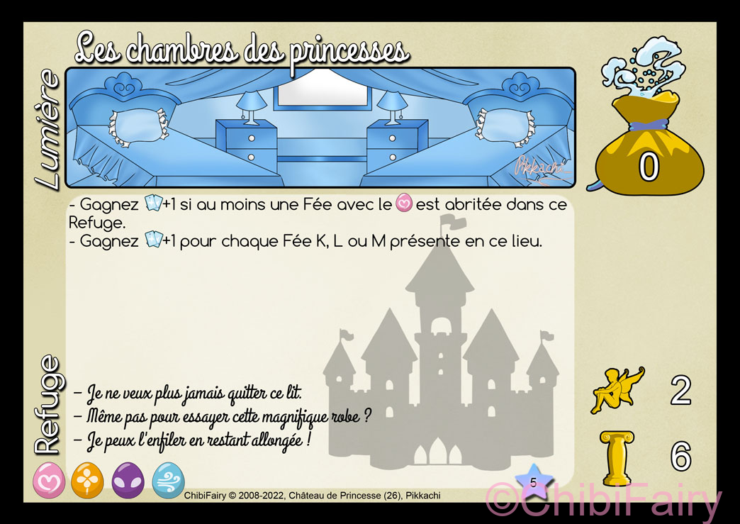 Les chambres des princesses
