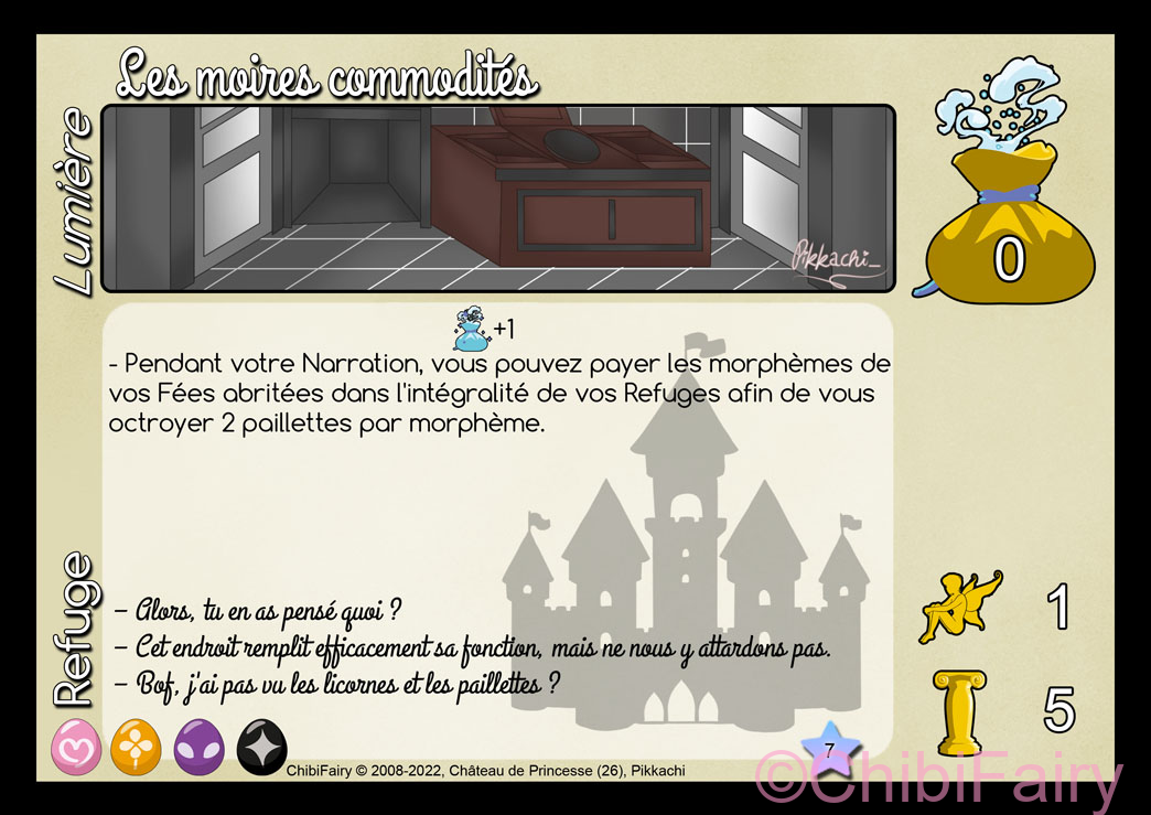 Les moires commodités