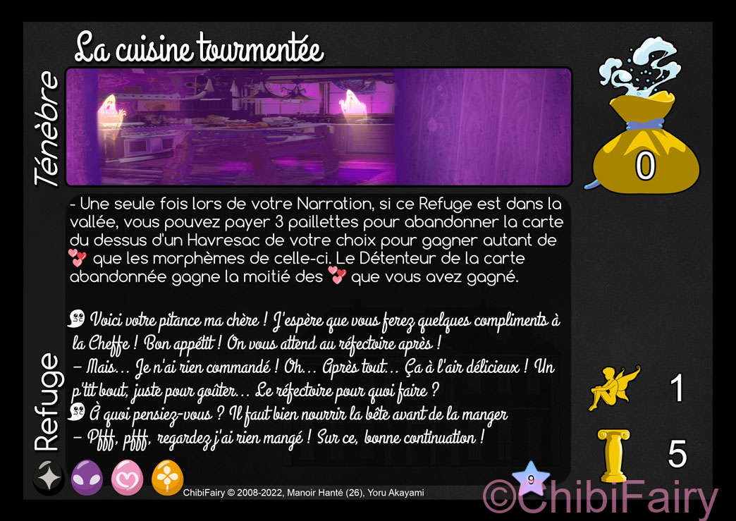 La cuisine tourmentée