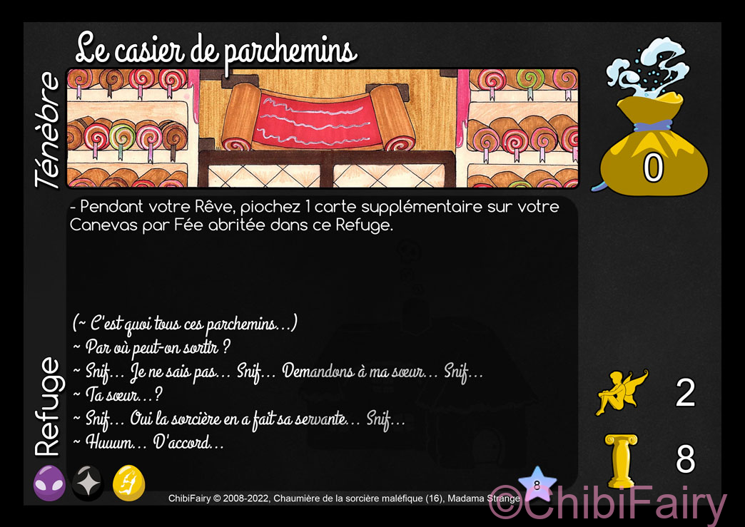Le casier de parchemins