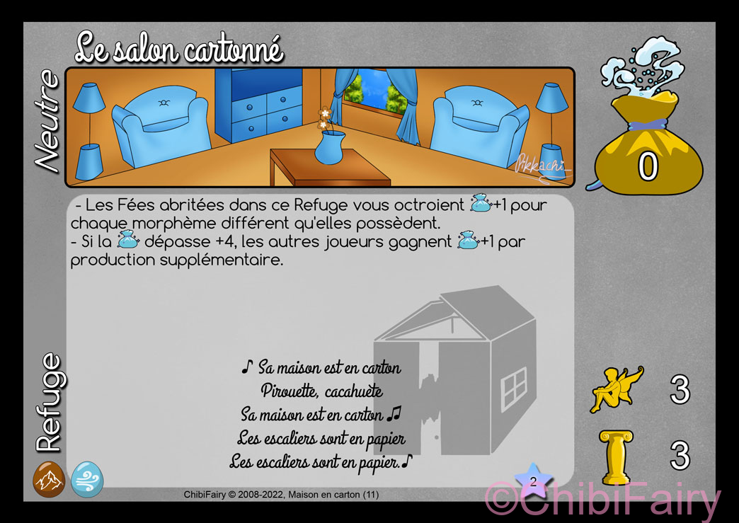 Le salon cartonné