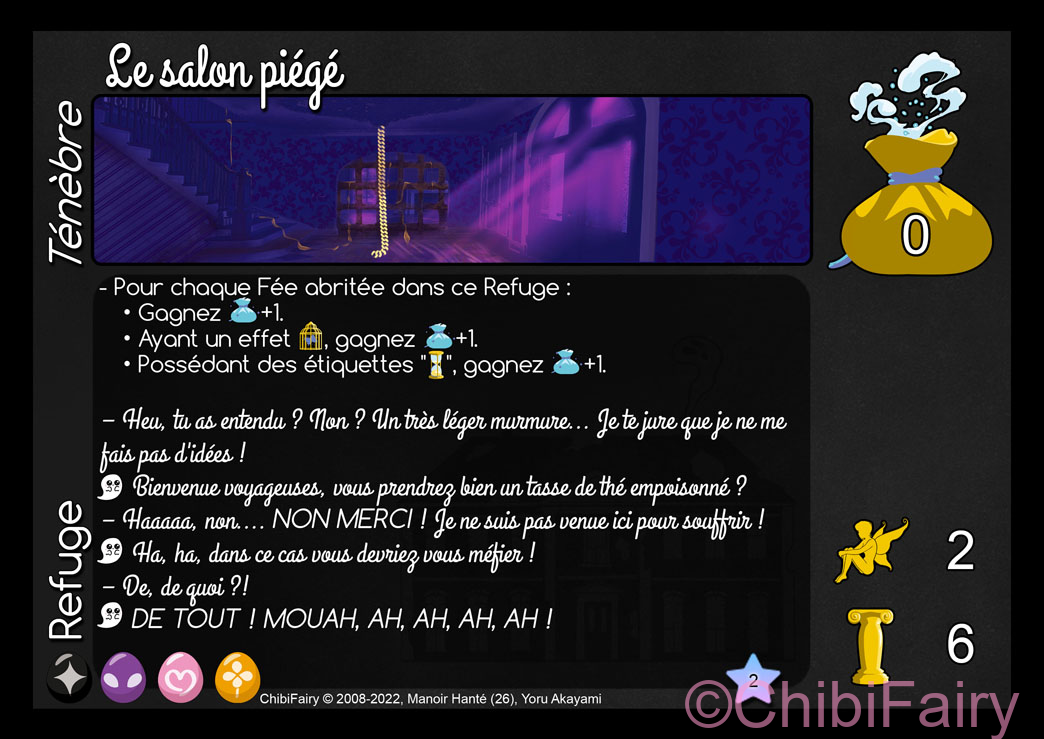 Le salon piégé