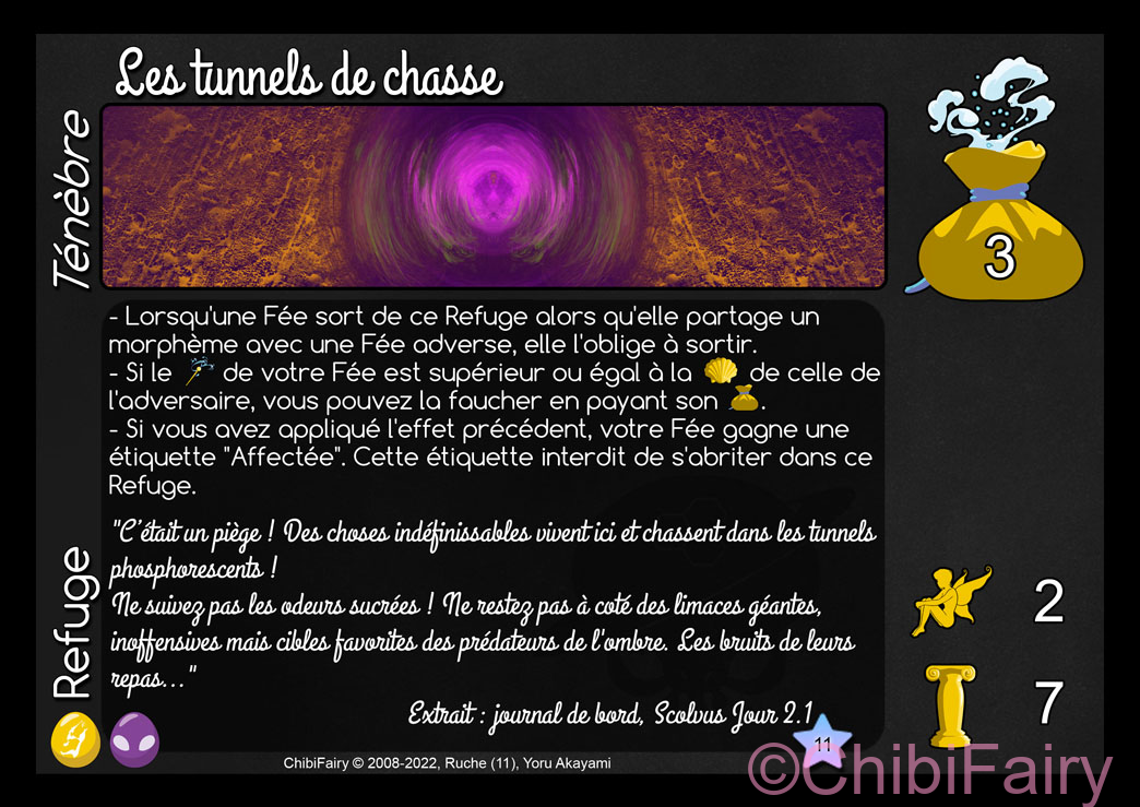Les tunnels de chasse