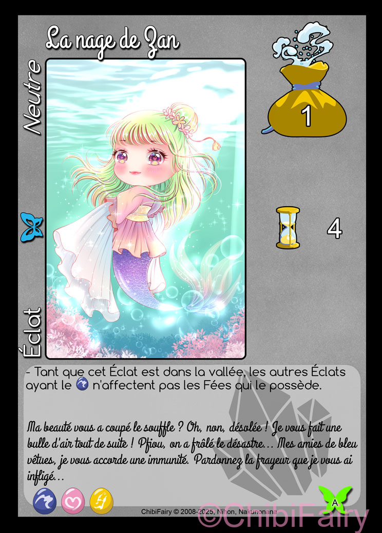 La nage de Zan