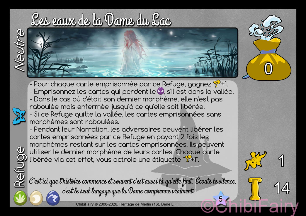 Les eaux de la Dame du Lac