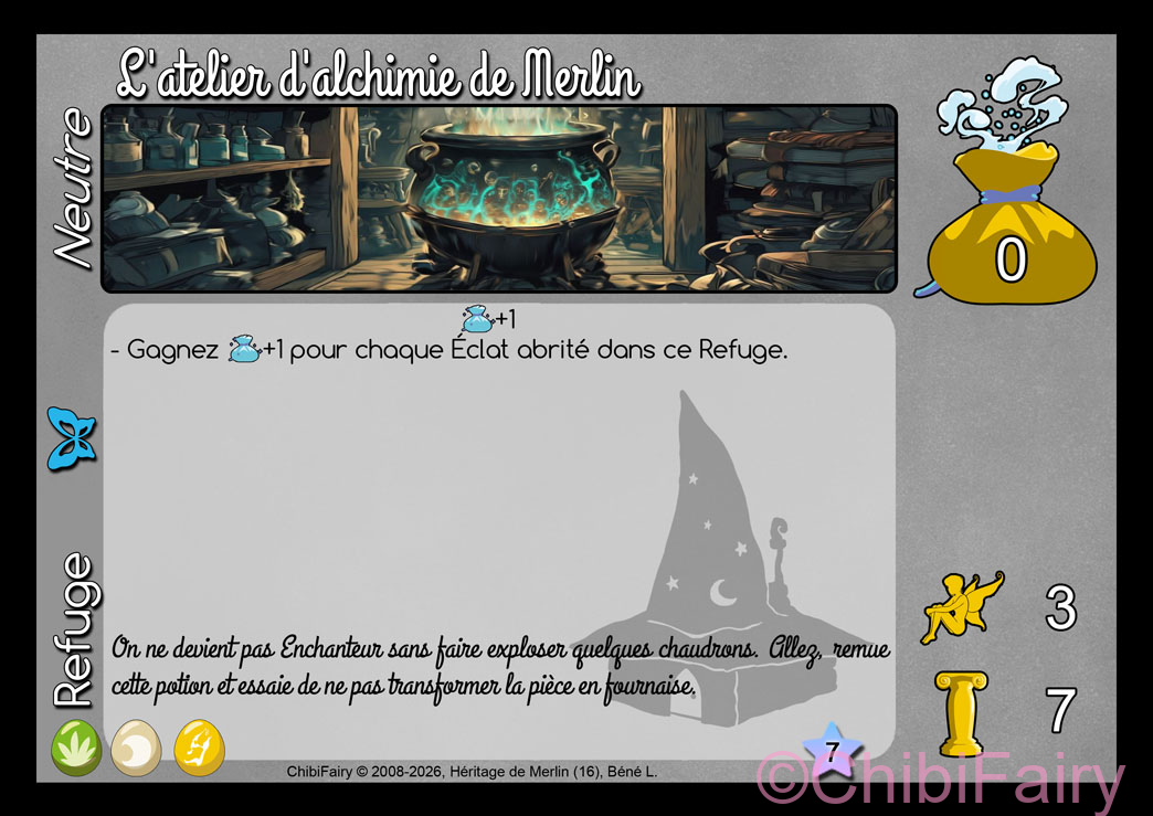 L'atelier d'alchimie de Merlin