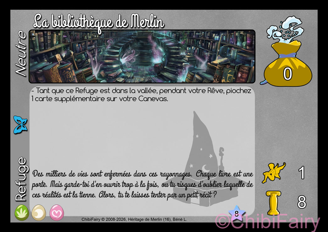 La bibliothèque de Merlin