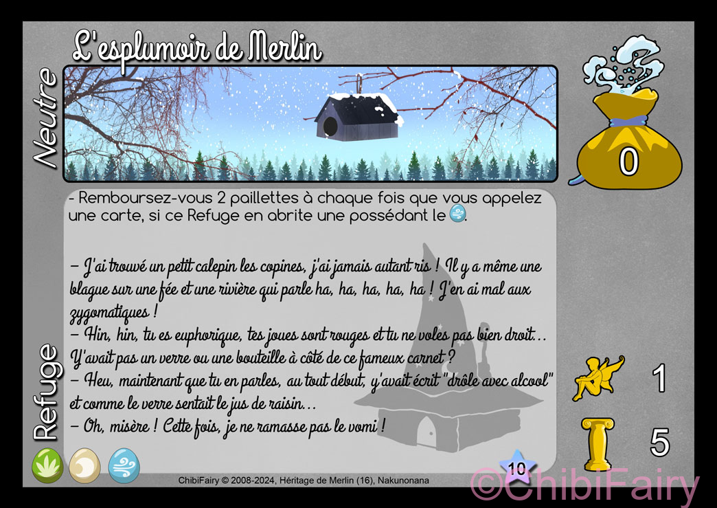 L'esplumoir de Merlin