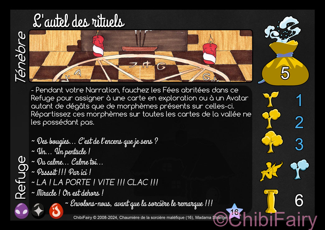 L'autel des rituels