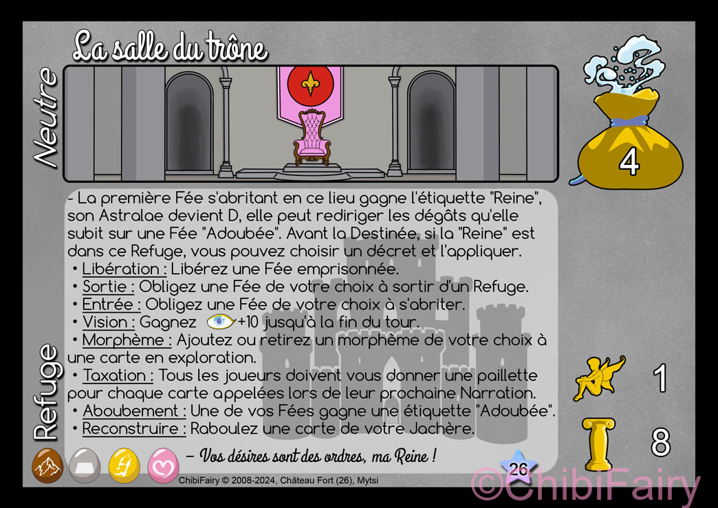 La salle du trône