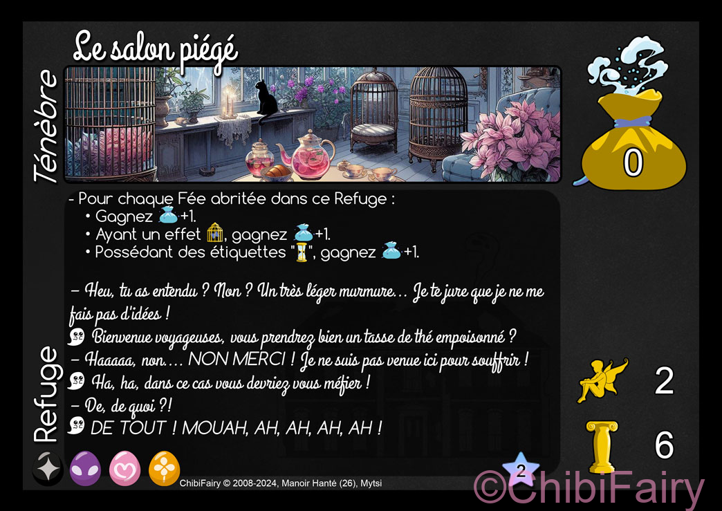 Le salon piégé