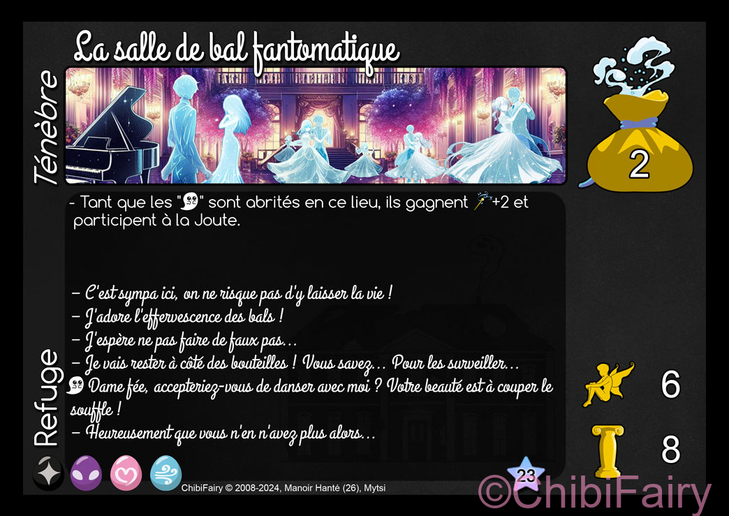 La salle de bal fantomatique
