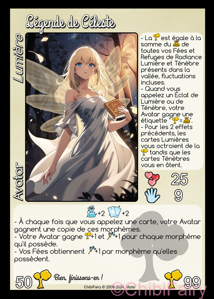 Légende de Celeste