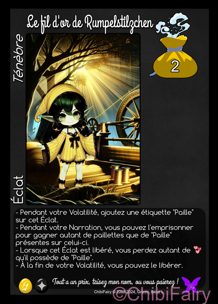Le fil d'or de Rumpelstilzchen