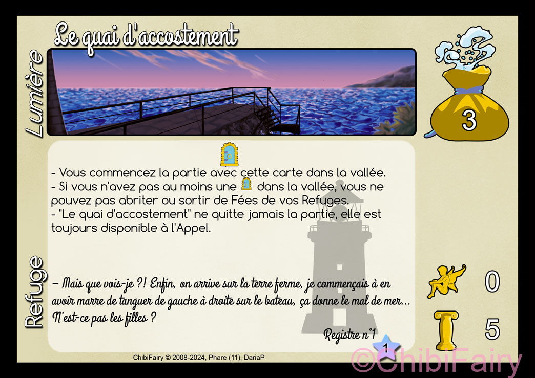 Le quai d'accostement
