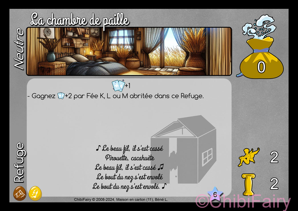 La chambre de paille