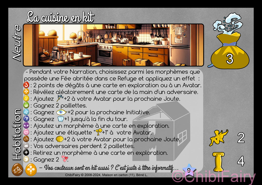La cuisine en kit