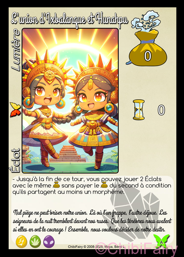 L'union d'Ixbalanque et Hunahupu