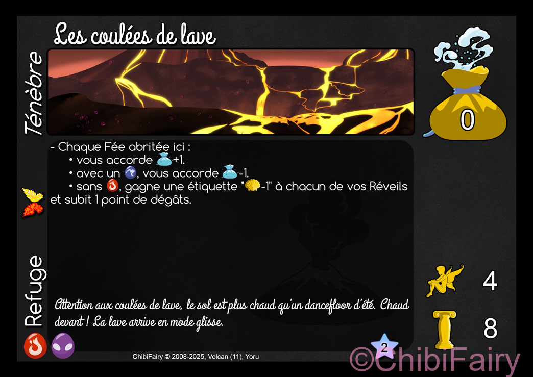 Les coulées de lave