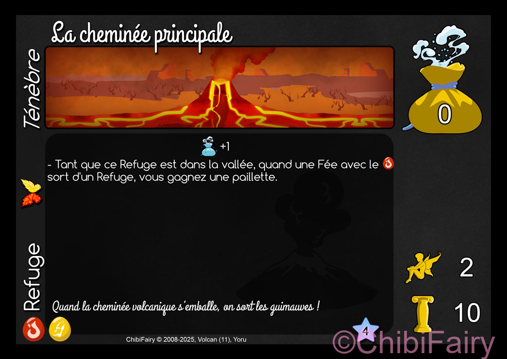 La cheminée principale