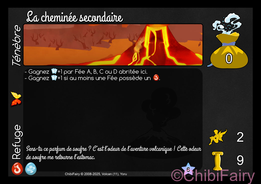 La cheminée secondaire