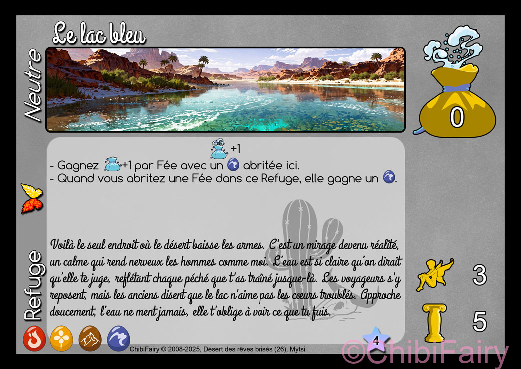 Le lac bleu