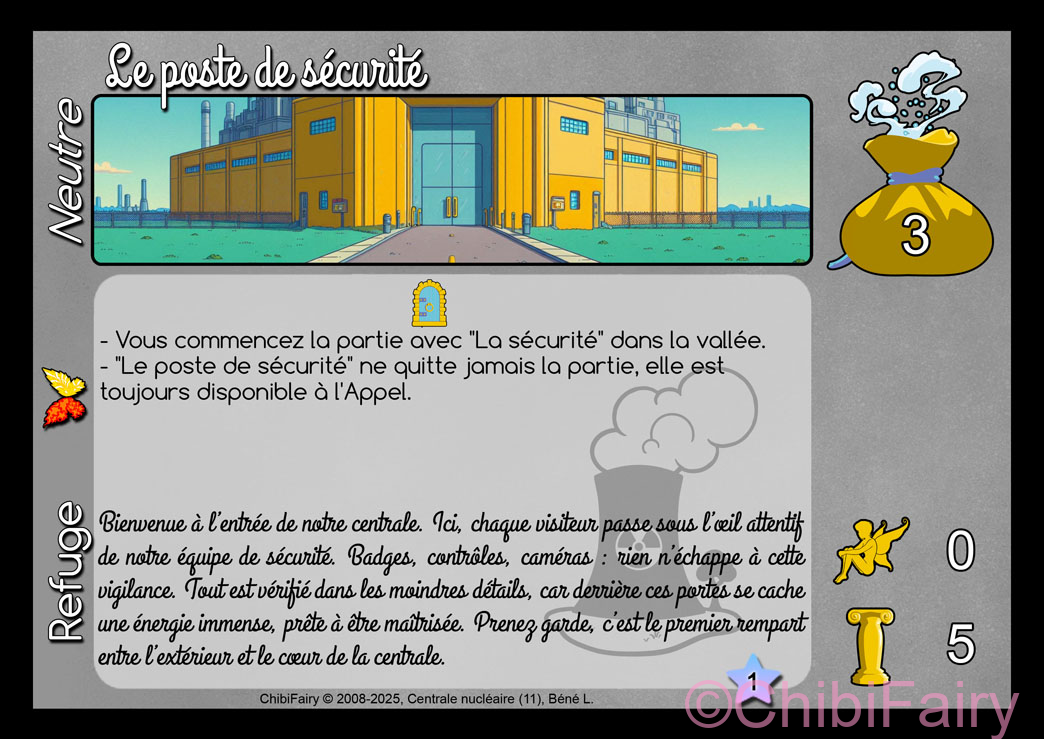 Le poste de sécurité